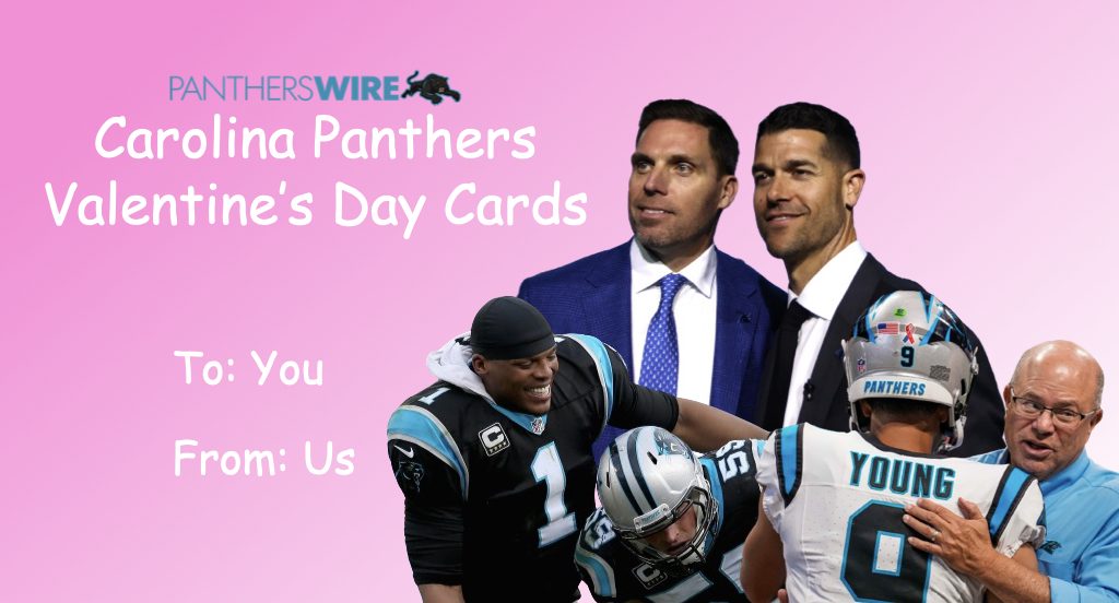 20 Valentine’s Day cards for the special Panthers fan in your life