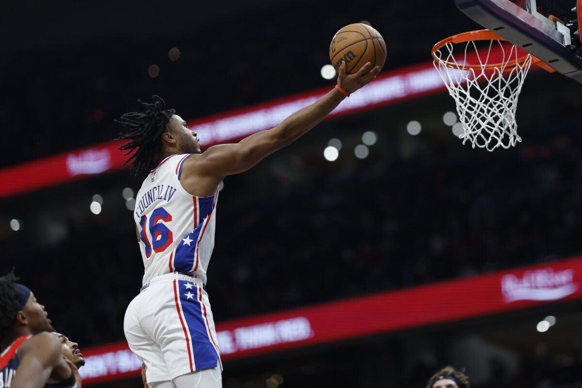 Ricky Council IV discusses big night after helping Sixers to road win