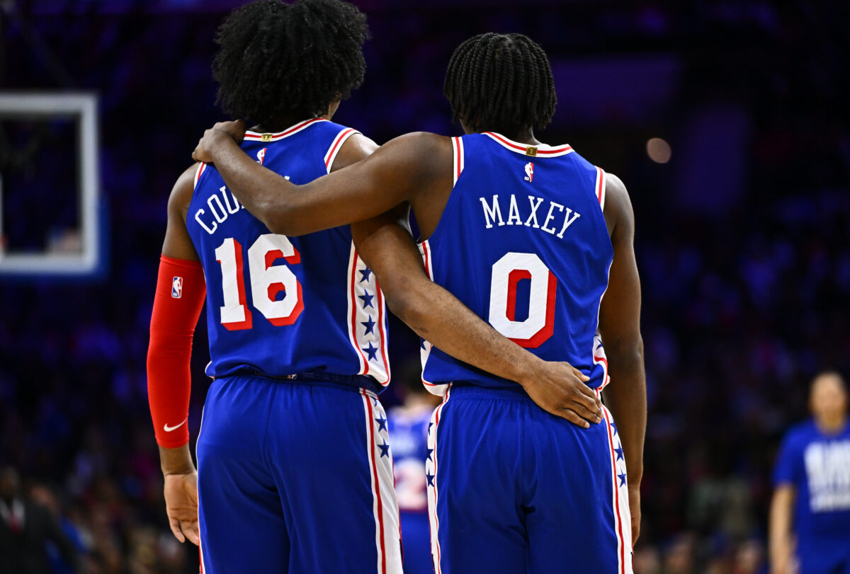 Tyrese Maxey gives praise to undrafted Sixers rookie Ricky Council IV