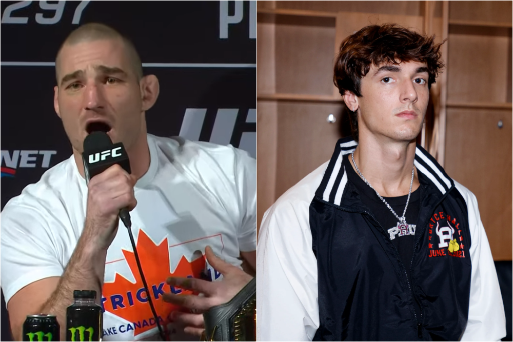 Sean Strickland vs. Bryce Hall? Ex-UFC champ turns attention toward another influencer