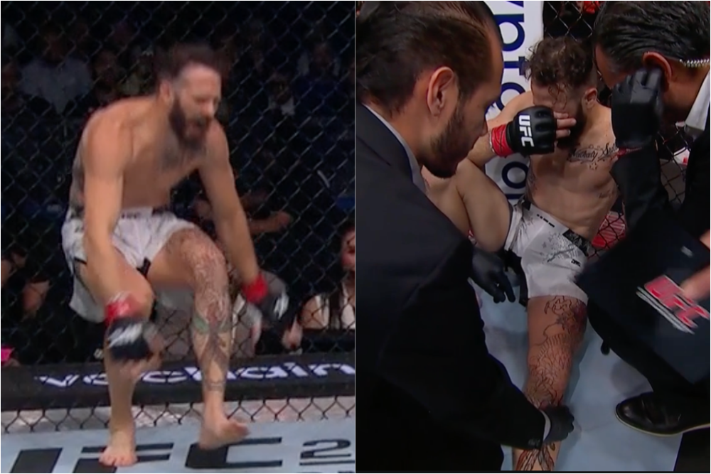 Opening UFC Fight Night 237 bout ends in seconds after Erik Silva injured