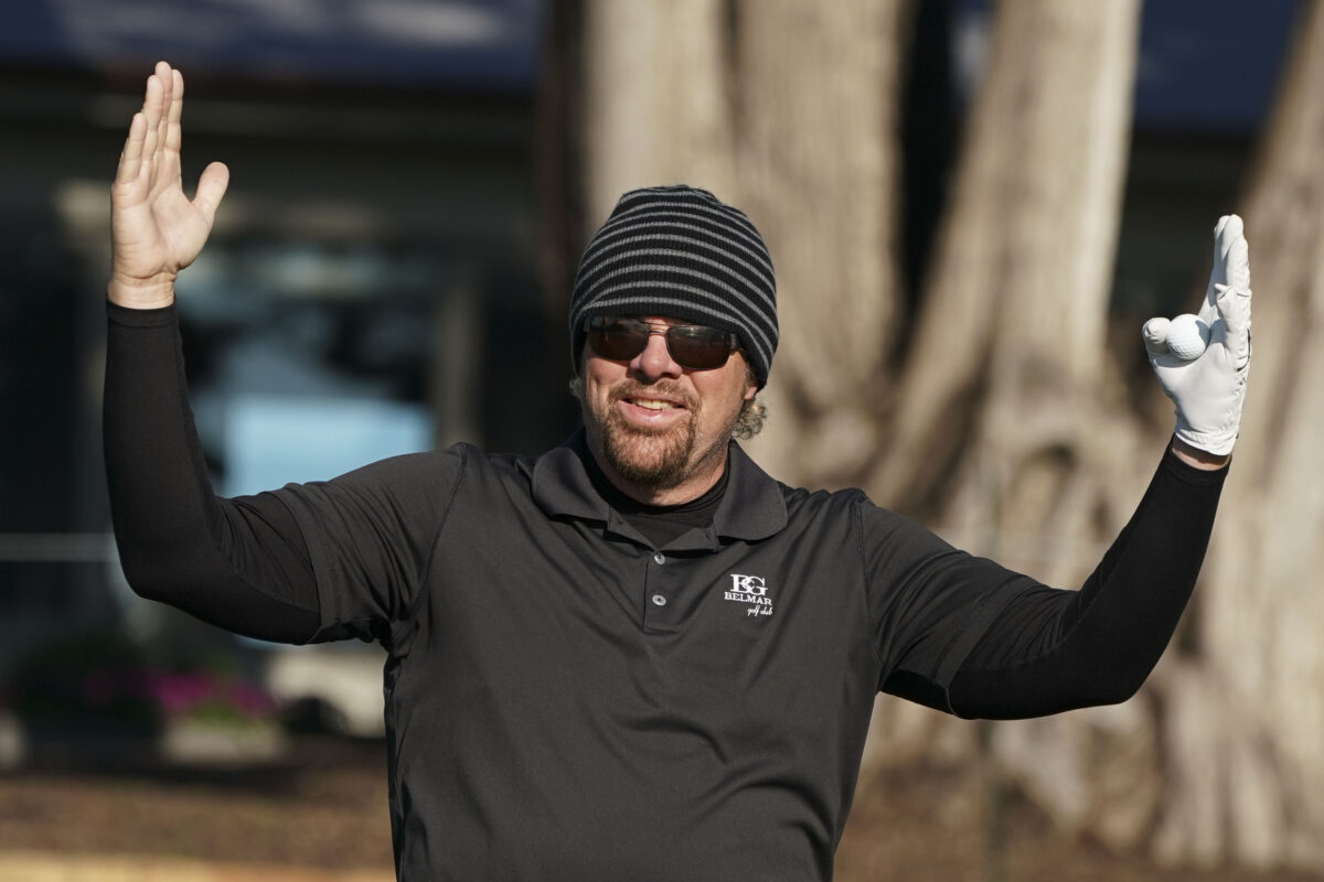 Country musician and avid golfer Toby Keith has died at 62