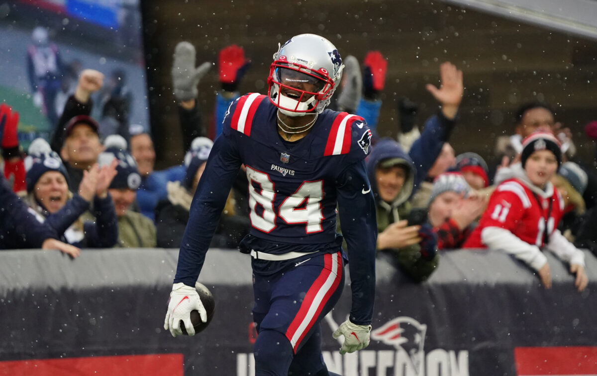 WR Kendrick Bourne shares thoughts on Patriots’ No. 3 draft pick