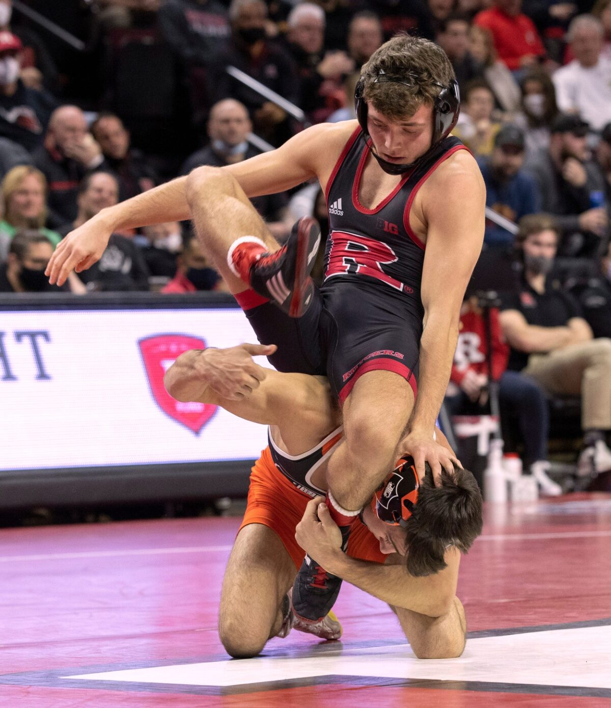Rutgers wrestling’s Scott Goodale praises in-form Dylan Shawver: ‘He’s a gangster…He loves to compete’