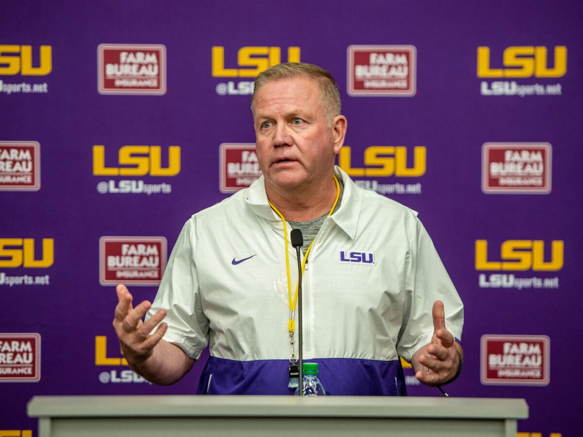 Brian Kelly hints that LSU could still add a defensive tackle after signing day