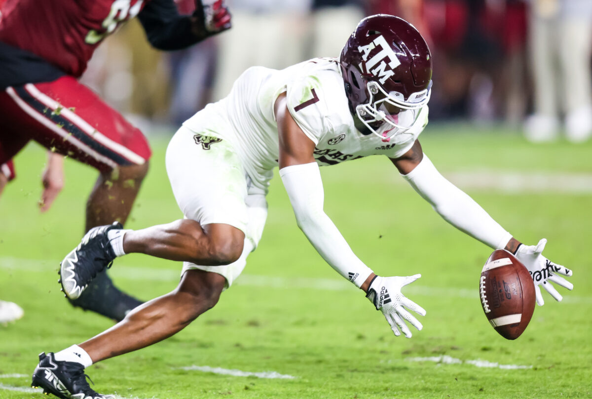 Texas A&M defensive back withdraws from the portal