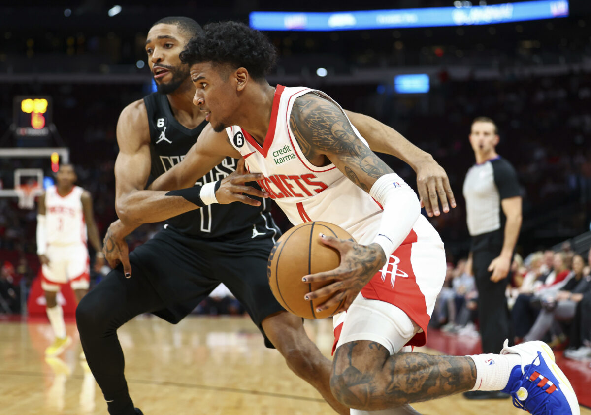 Report: Rockets were willing to include Jalen Green in trade for Nets’ Mikal Bridges
