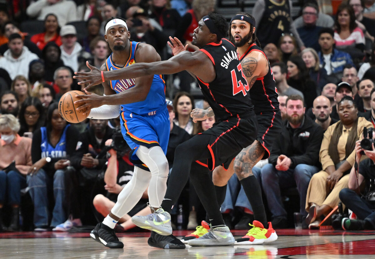 Raptors vs. Thunder: Lineups, injury reports and broadcast info for Sunday
