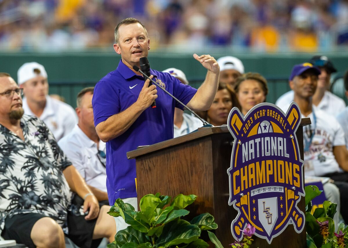 LSU favored to repeat as national champions according to D1Baseball poll