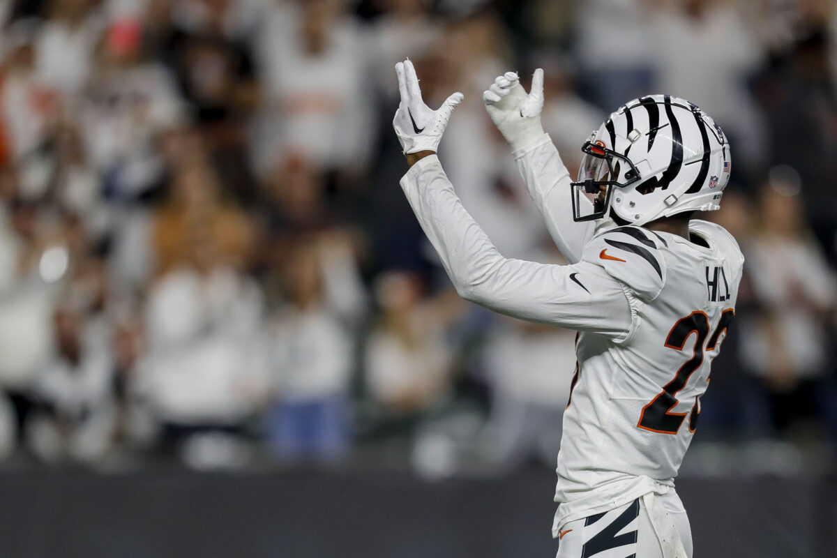 Bengals secondary coach Jordan Kovacs likes what he sees in Dax Hill