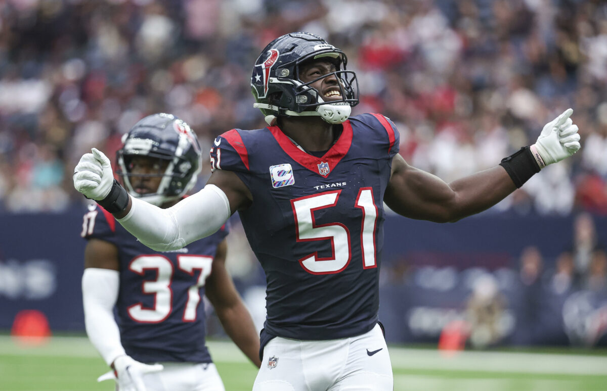 Texans Will Anderson Jr. Wins AP Defensive Rookie of the Year