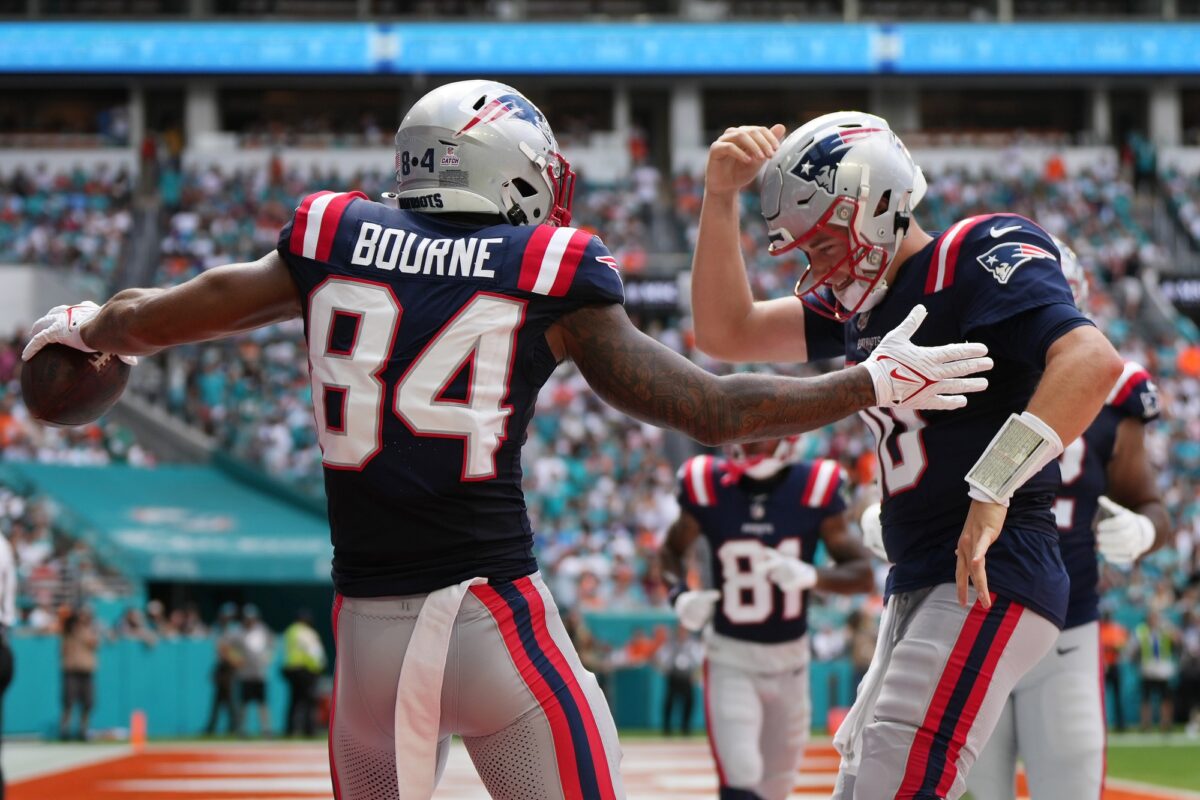Patriots WR Kendrick Bourne names top QB choice in 2024 NFL draft