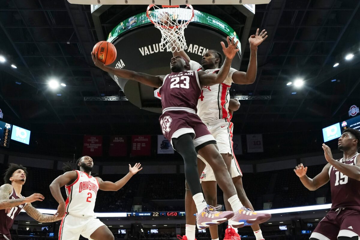 Texas A&M Basketball interestingly positioned in CBS Sports’ newest bracket update
