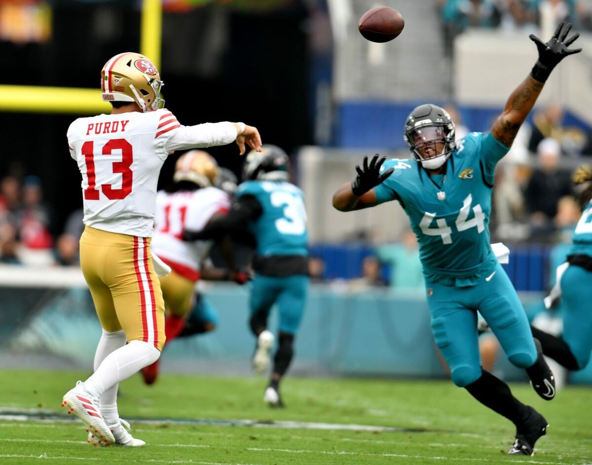 How the Jaguars helped the 49ers land QB Brock Purdy