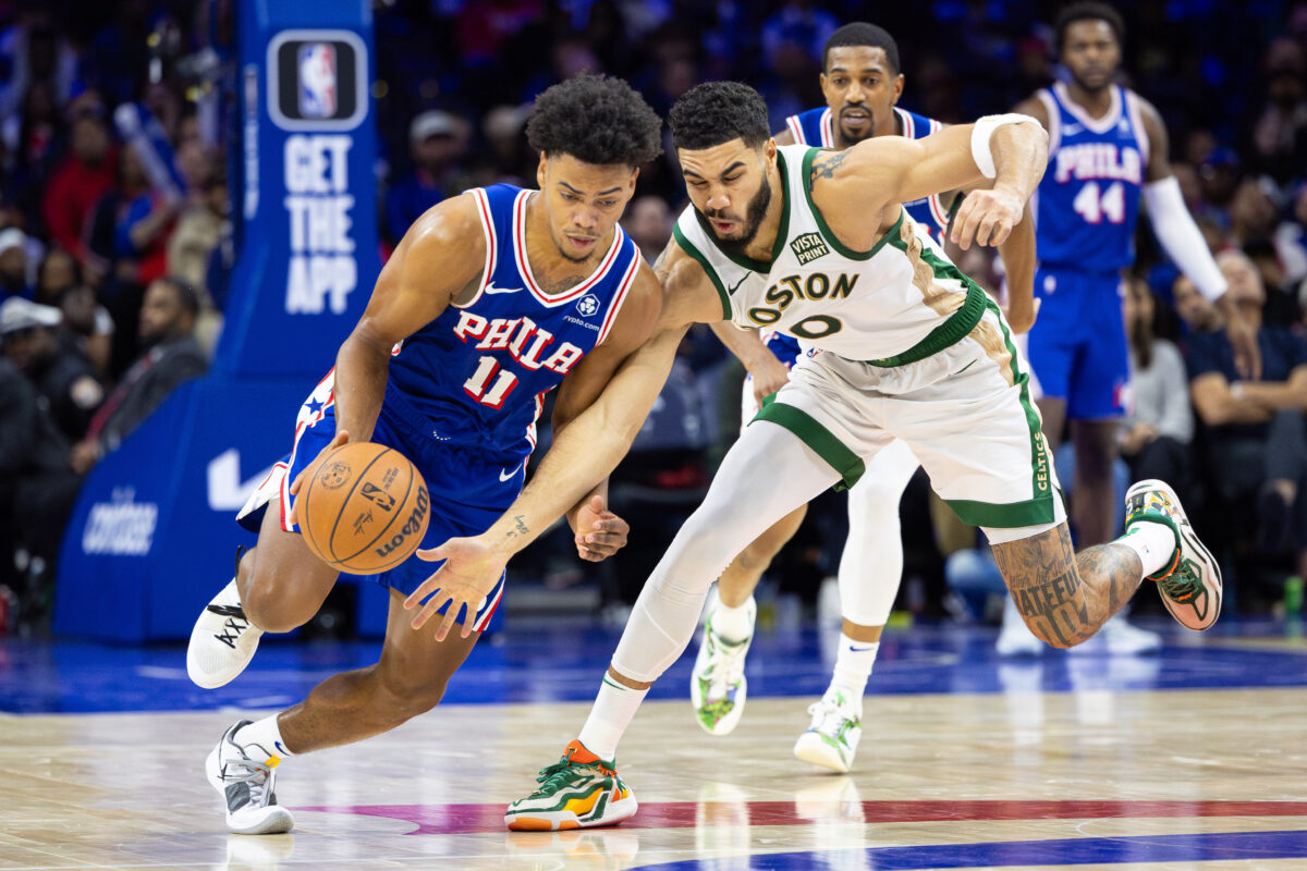 Jaden Springer can already see differences between Celtics and Sixers