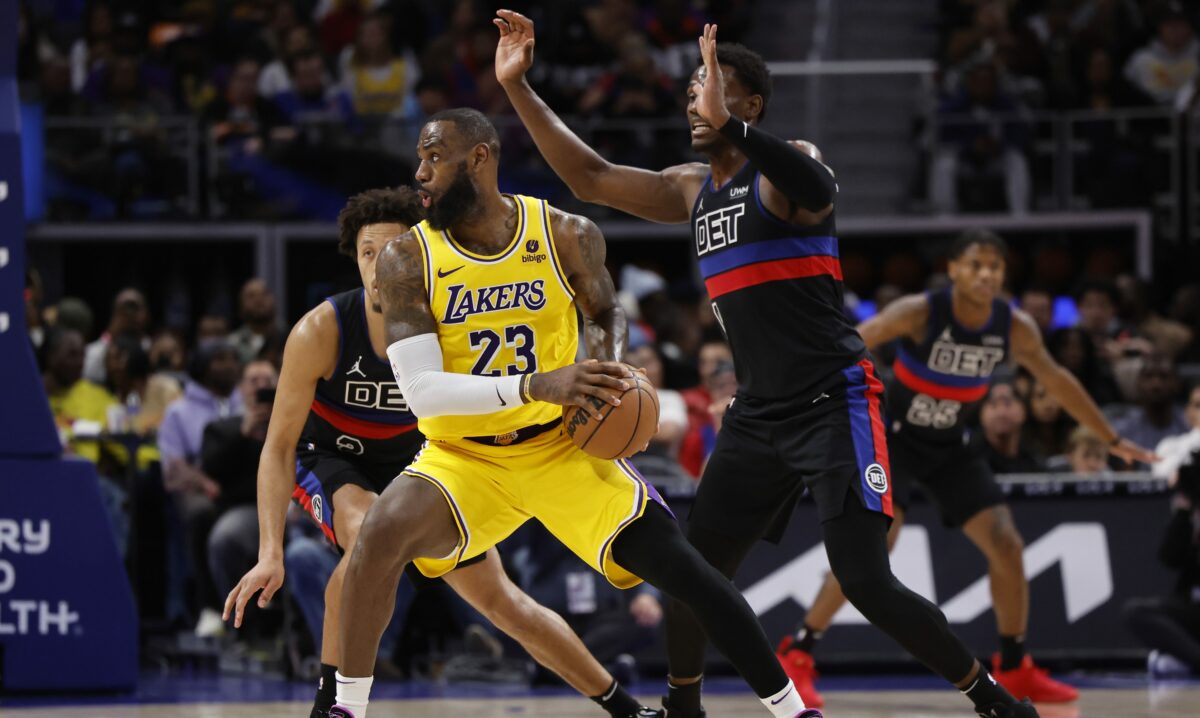 Lakers vs. Pistons: Lineups, injury reports and broadcast info for Tuesday