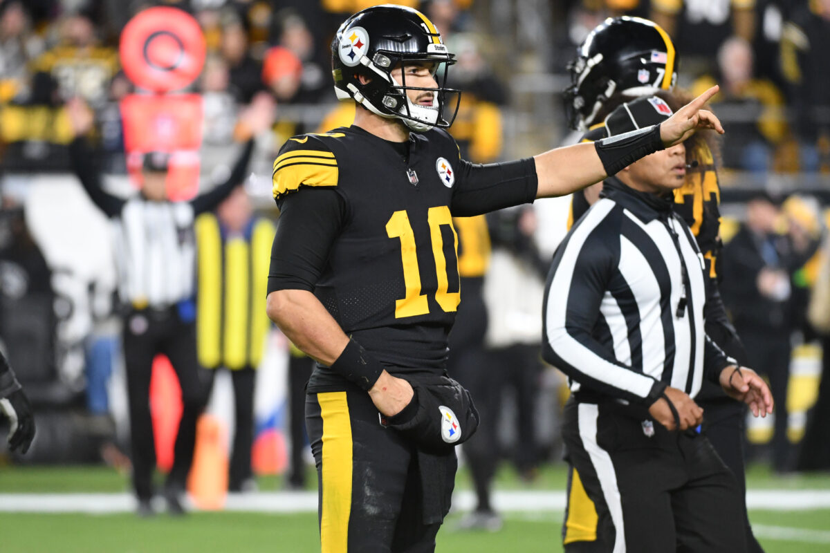 Mitch Trubisky’s time with Steelers is over