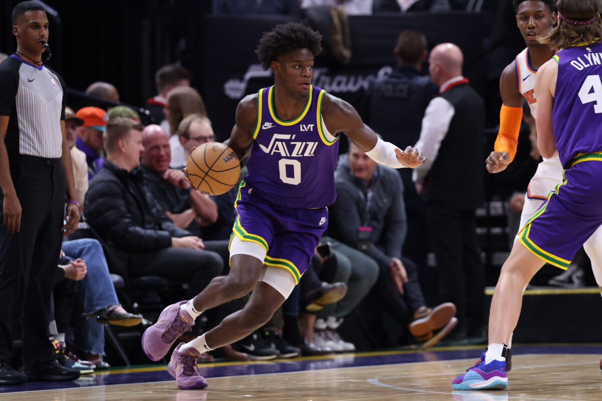 Jazz coach Will Hardy on Taylor Hendricks: ‘He is going to be playing every night’
