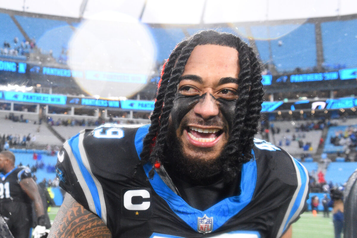 Report: Panthers interested in re-signing LB Frankie Luvu