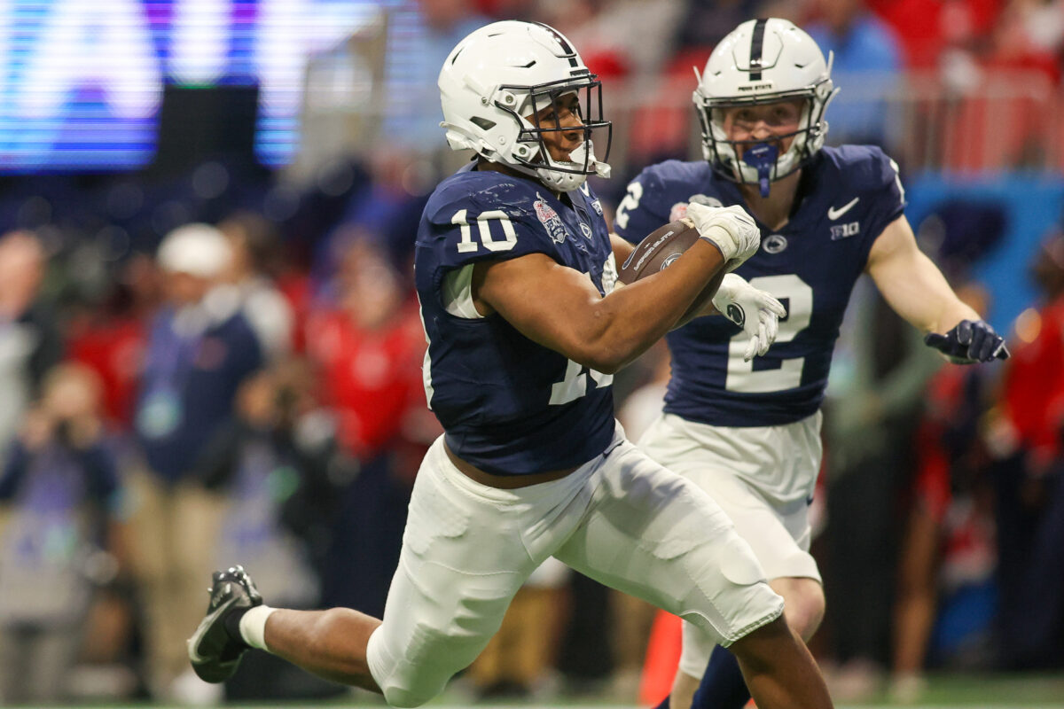 Penn State RB Nick Singleton will be in EA Sports College Football 25