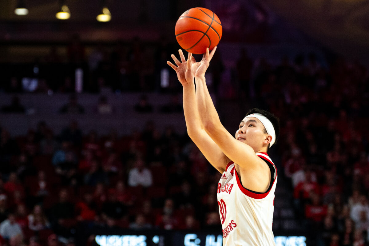 Huskers’ three-point barrage takes down Indiana 85-70 on the road