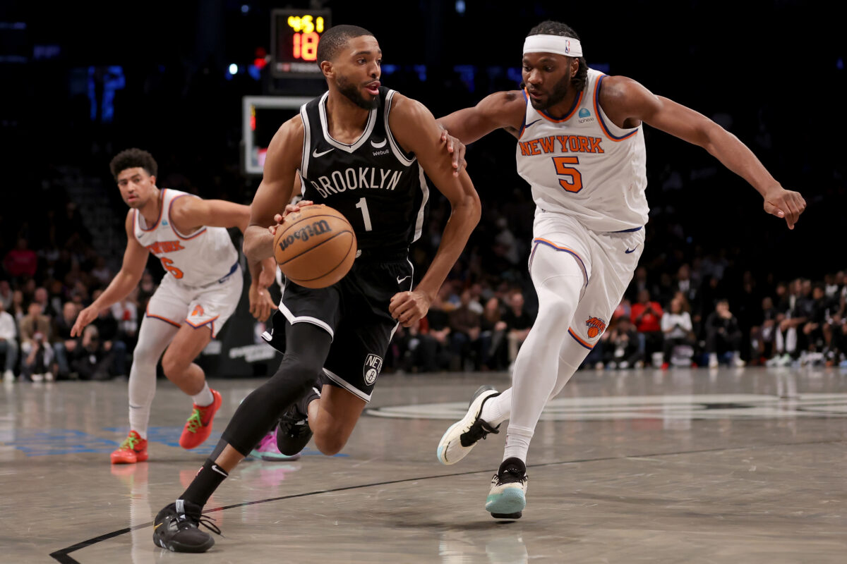 Nets’ Mikal Bridges discusses losing to the Knicks at home
