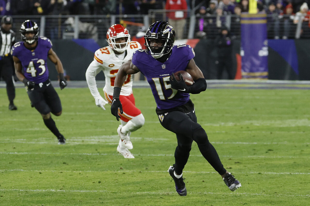 Former USC receiver Nelson Agholor signs one-year contract extension with Ravens