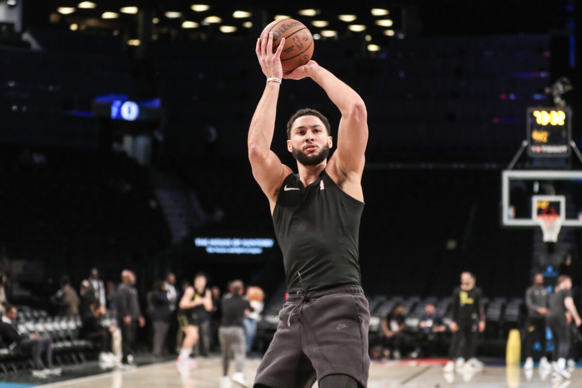 Nets’ Ben Simmons (left knee contusion) probable Saturday at 76ers