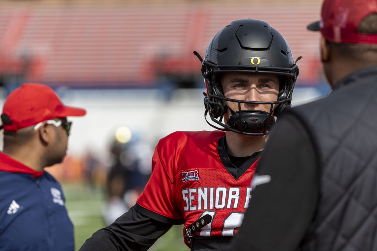 Duck fans, NFL draft analysts react as Bo Nix, Evan Williams show out in Senior Bowl