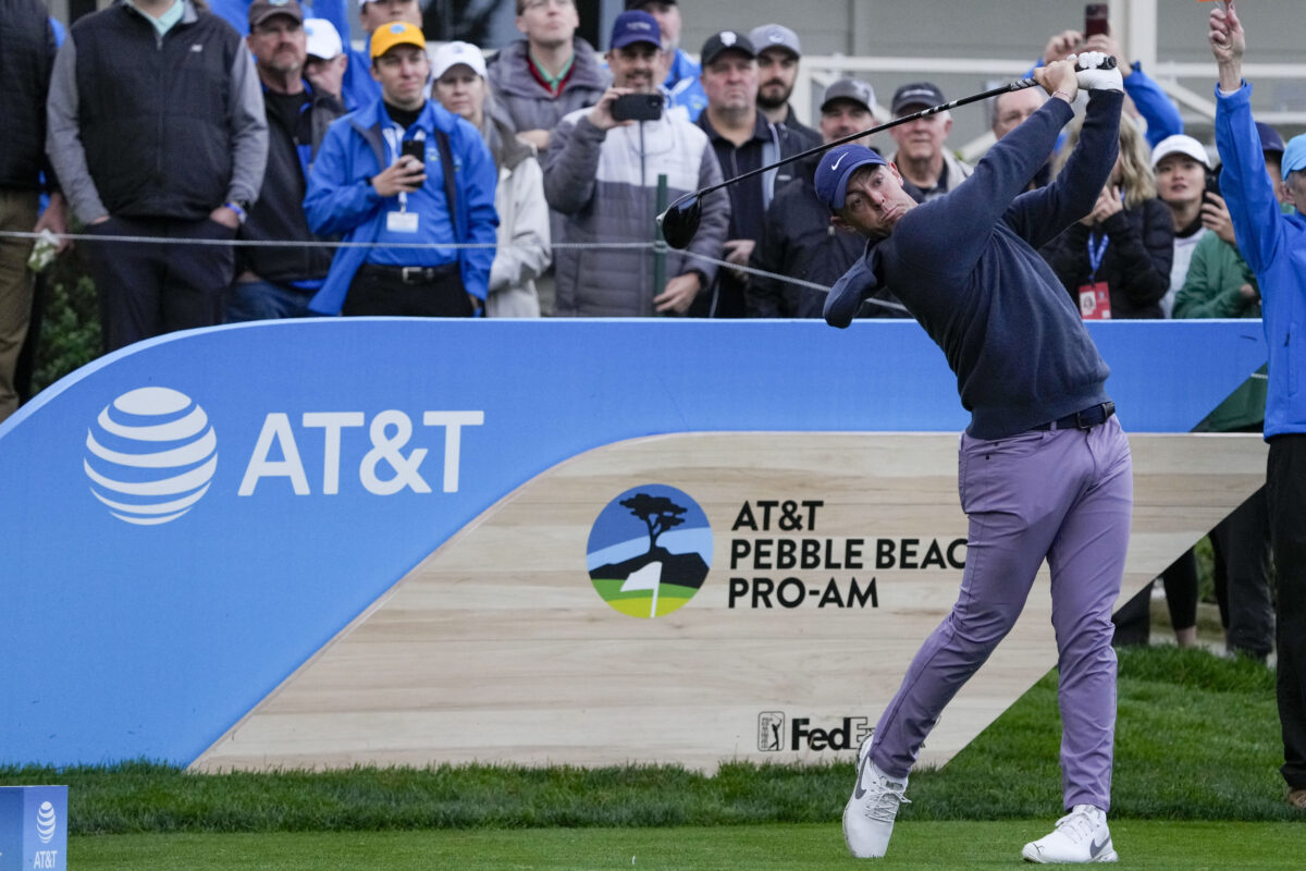 Rory McIlroy assessed two-shot penalty for improper drop at AT&T Pebble Beach Pro-Am