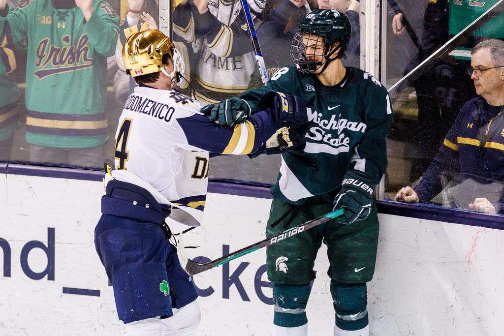 Gallery: Michigan State hockey wins on the road at Notre Dame