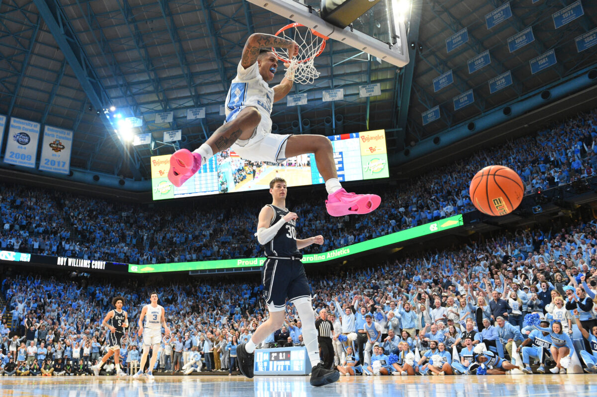 Armando Bacot bullies Blue Devils in the paint, Tar Heels dominate in first Tobacco Road matchup