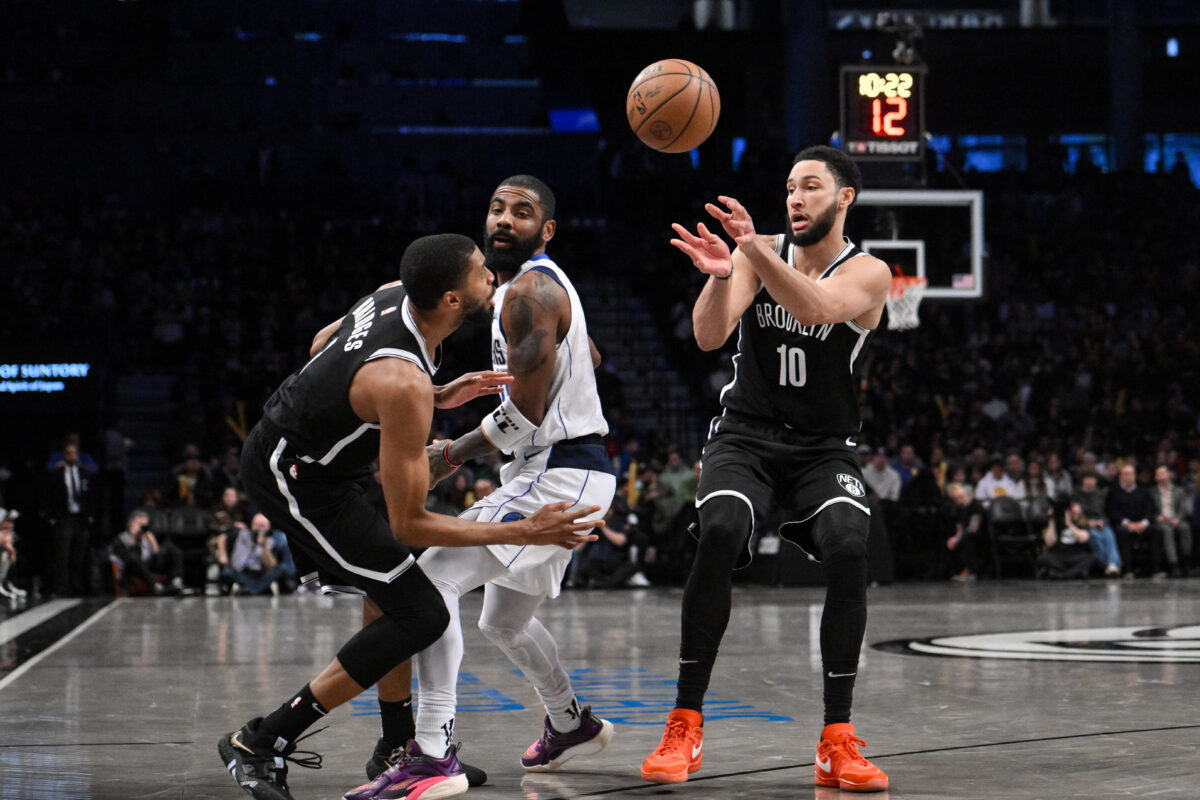 Nets’ Ben Simmons, Mavs’ Kyrie Irving react to Irving’s return to Brooklyn