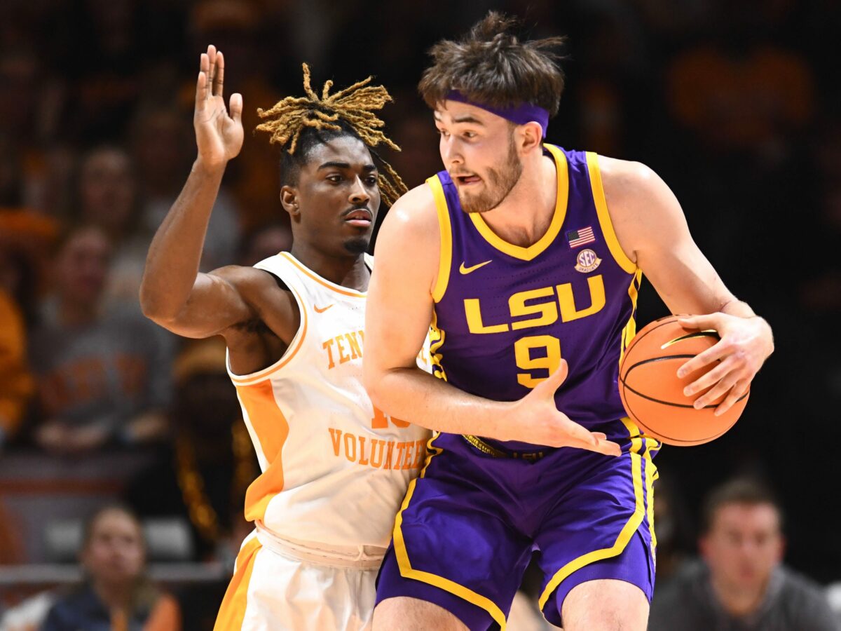 PHOTOS: Tennessee runs away against LSU men’s basketball in Knoxville