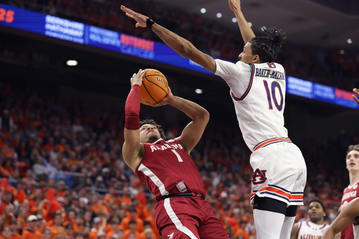 How did Alabama’s loss to Auburn impact March Madness Bracketology?