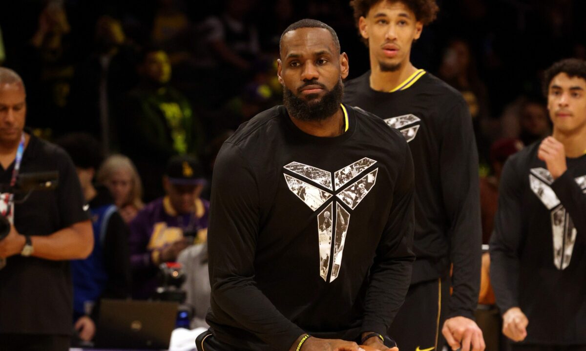 LeBron James says he will not play in Wednesday’s Lakers vs. Jazz game