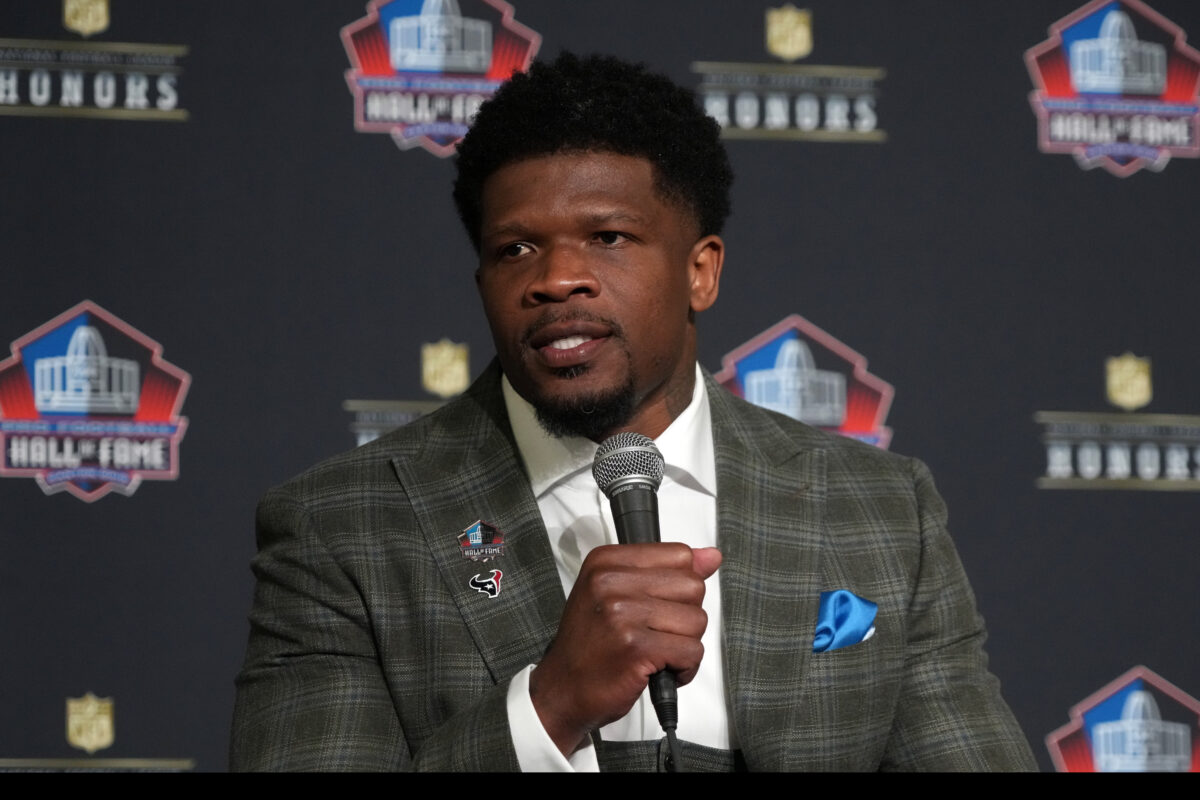 WATCH: Andre Johnson finds out he’s made the Hall of Fame