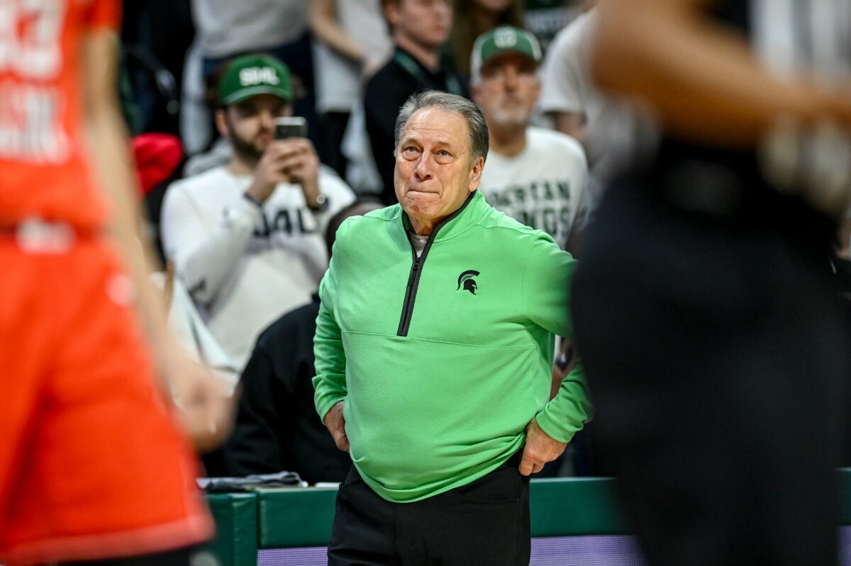 WATCH: Tom Izzo comments on Michigan State basketball’s big win over No. 10 Illinois