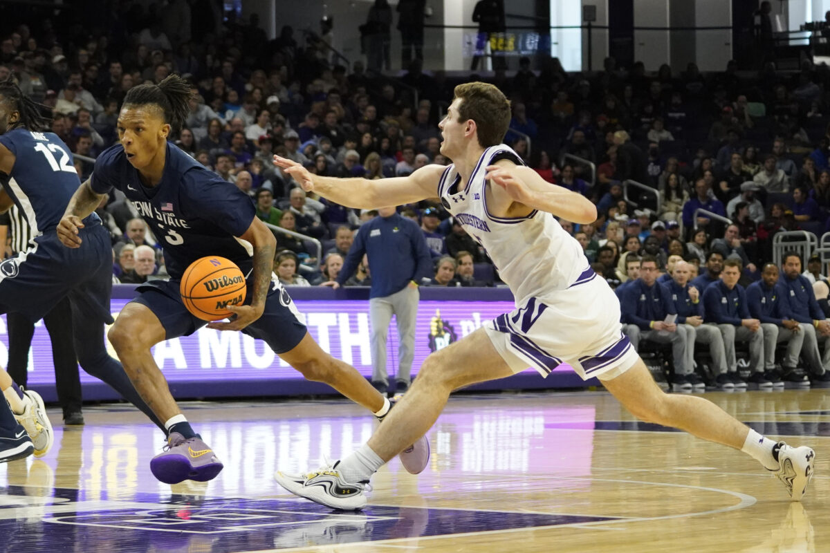 Penn State basketball’s winning streak snapped with tough loss at Northwestern