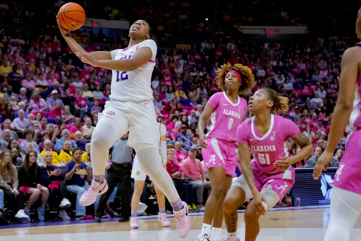 Instant Analysis: No. 13 LSU women’s basketball overcomes early deficit to beat Alabama