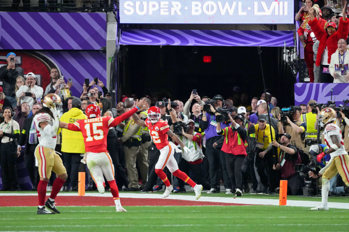 Chiefs WR Mecole Hardman didn’t know game was over after overtime touchdown in Super Bowl