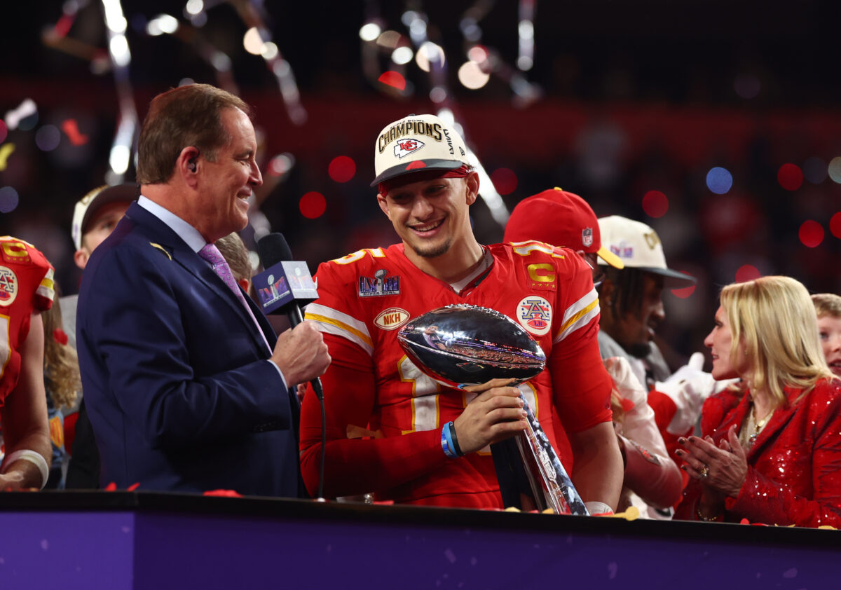 Chiefs QB Patrick Mahomes named Super Bowl LVIII MVP