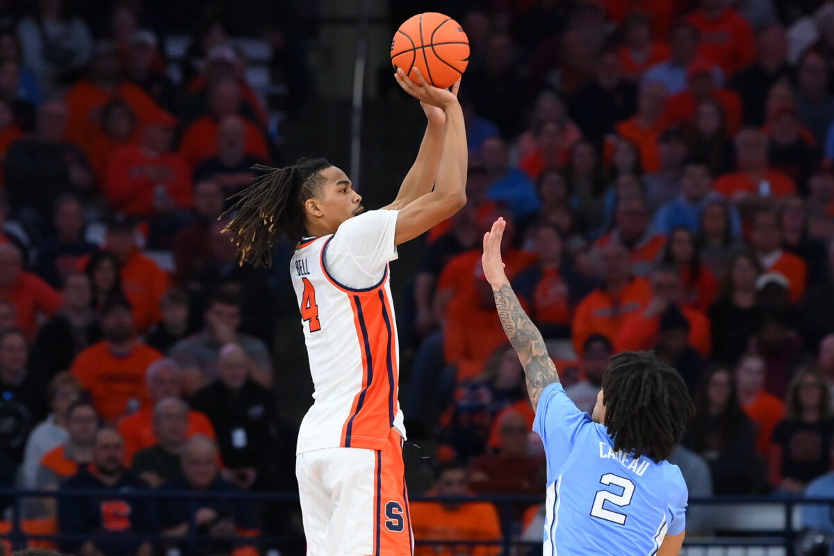 Tar Heels drop just one spot in which rankings after Syracuse loss?