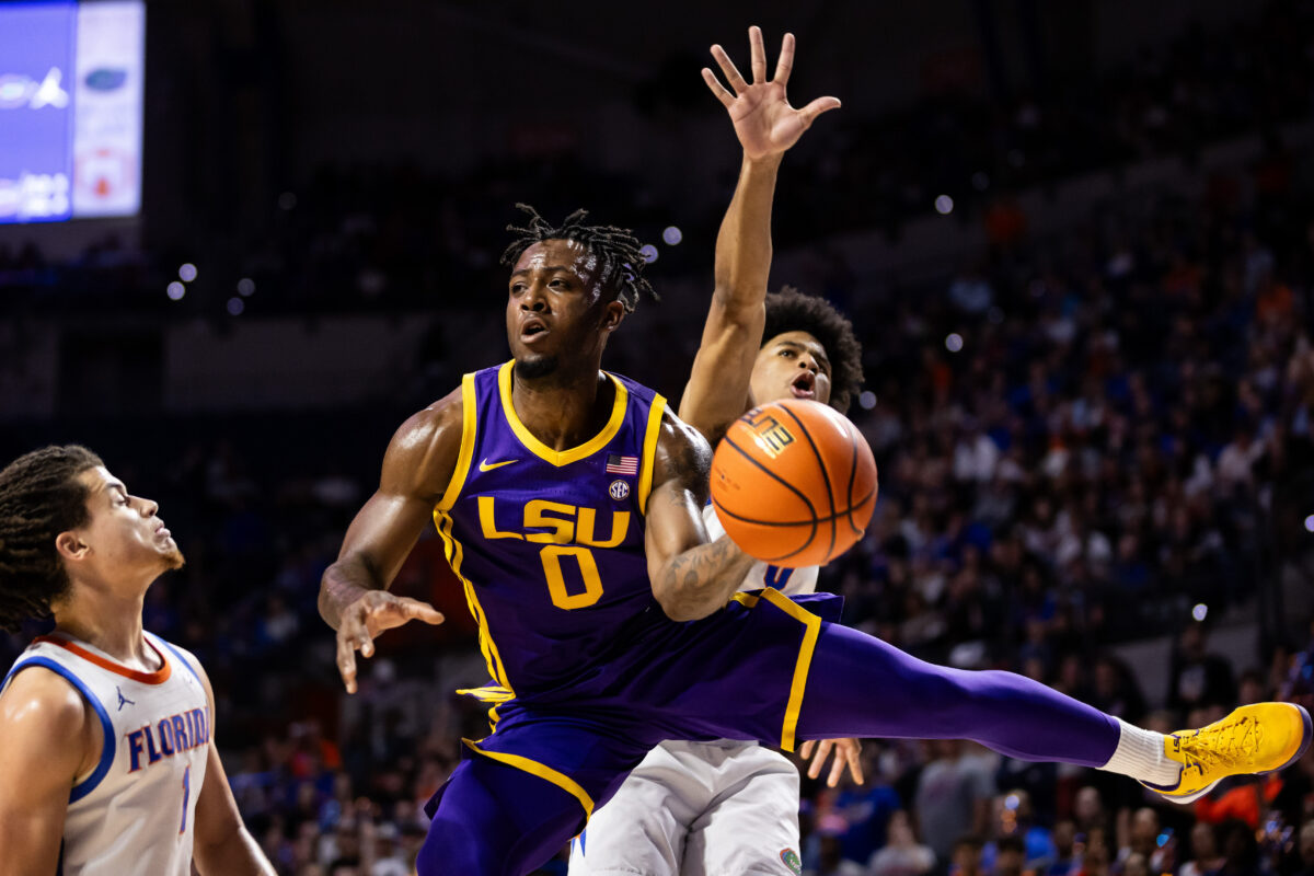 PHOTOS: LSU men’s basketball’s comeback bid at Florida falls short