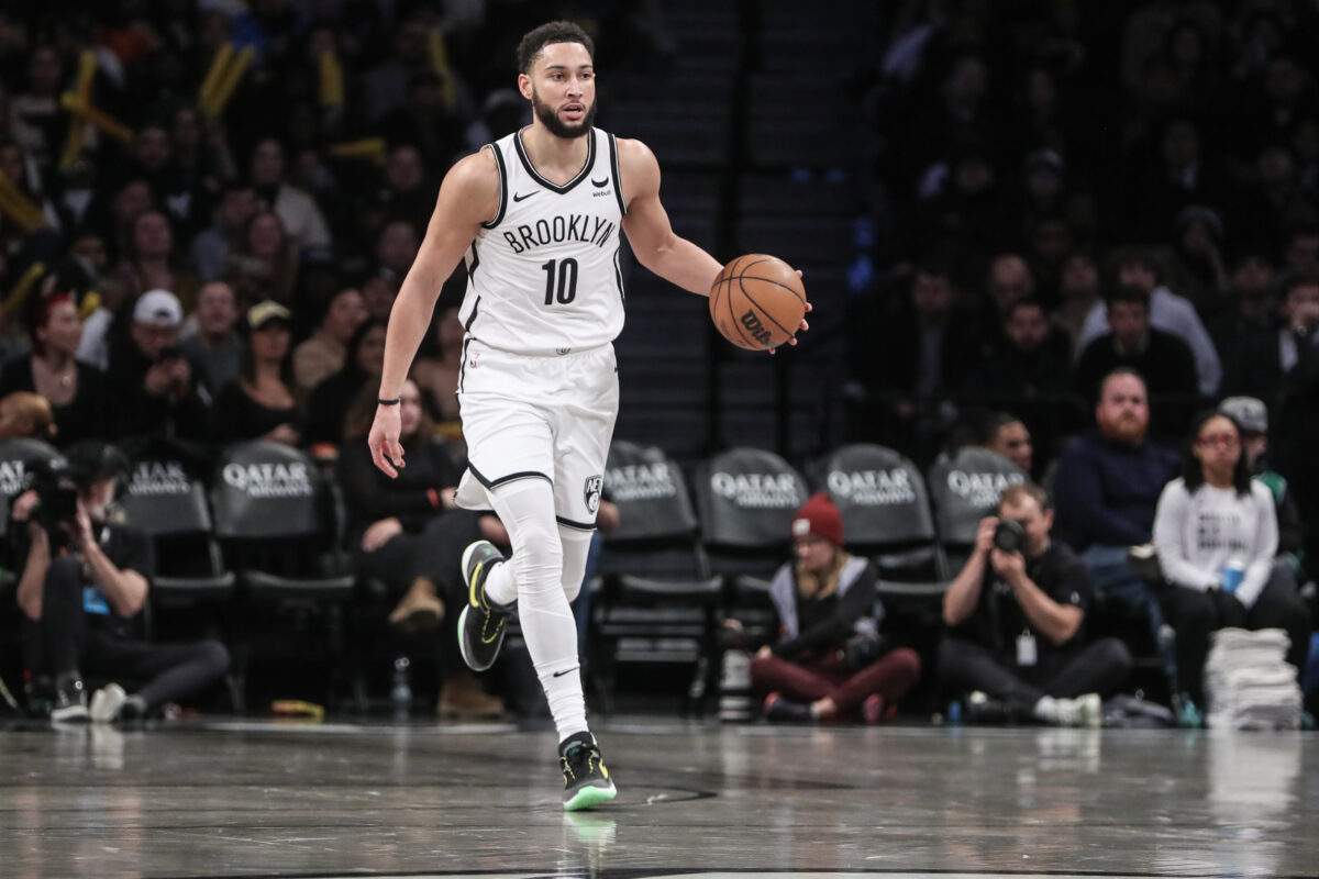 Nets’ Ben Simmons (left leg soreness) questionable for Monday at Grizzlies