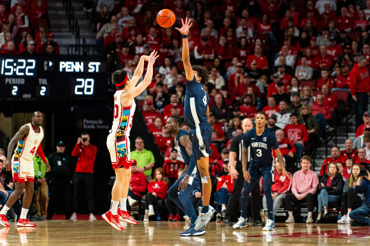 Huskers pull away in second half to win 68-49 over Penn State