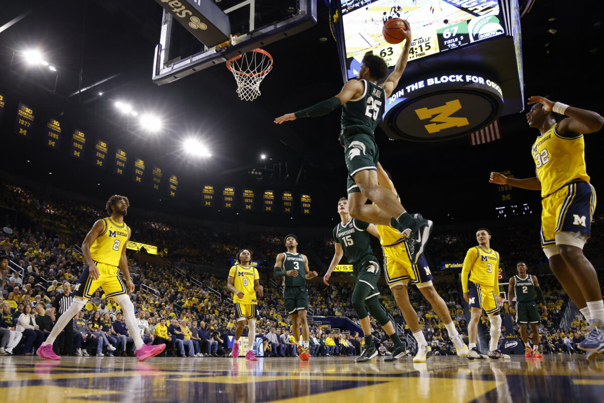 WATCH: Highlights from MSU basketball’s win over rival Michigan on Saturday