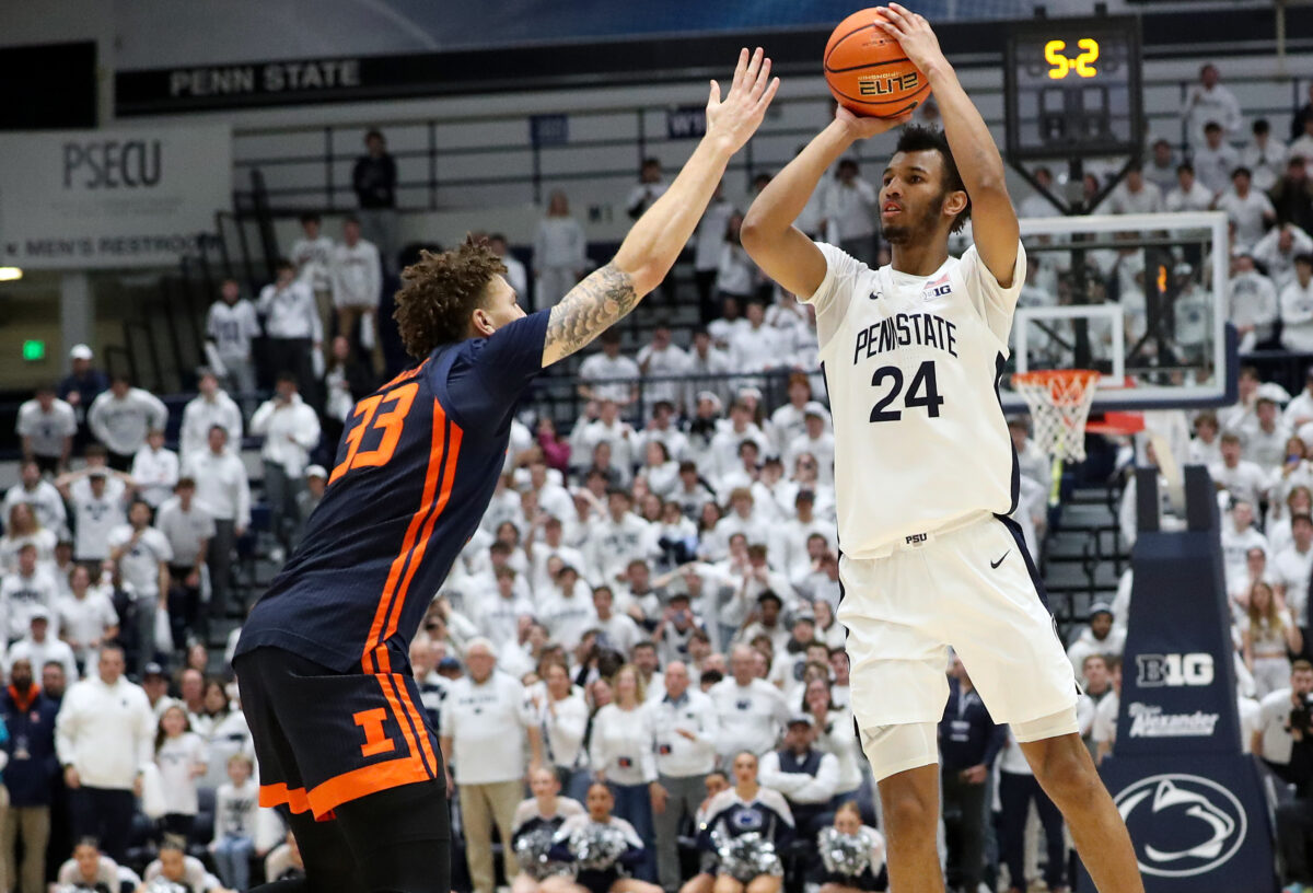 Penn State stuns No. 12 Illinois with Zach Hicks free throws in final seconds