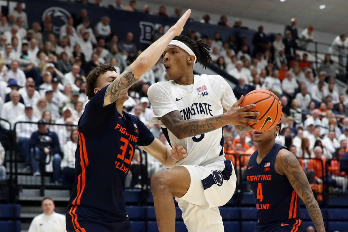 Penn State’s upset of Illinois moves Nittany Lions up in Big Ten basketball tournament seeding