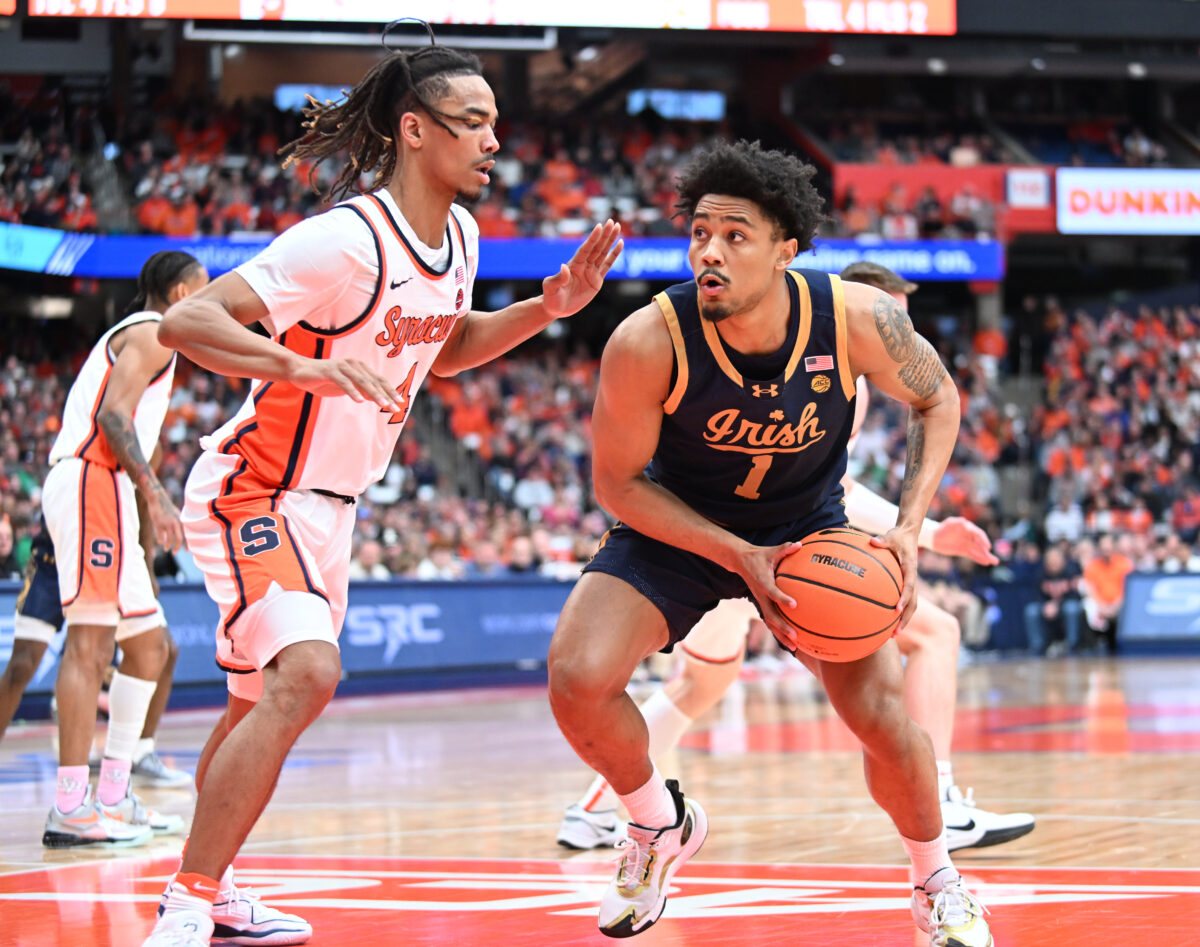 Notre Dame nearly completes 29-point comeback against Syracuse